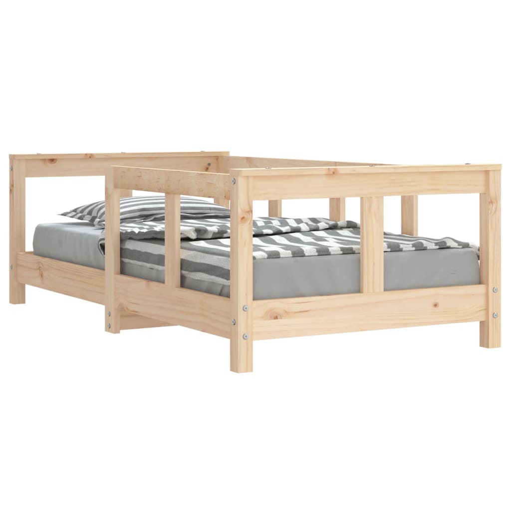 Kinderbedframe 80x160 cm massief grenenhout