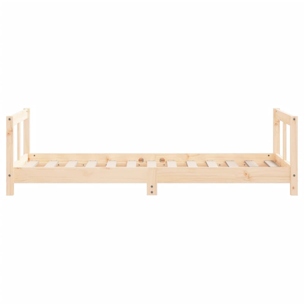 Kinderbedframe 80x160 cm massief grenenhout