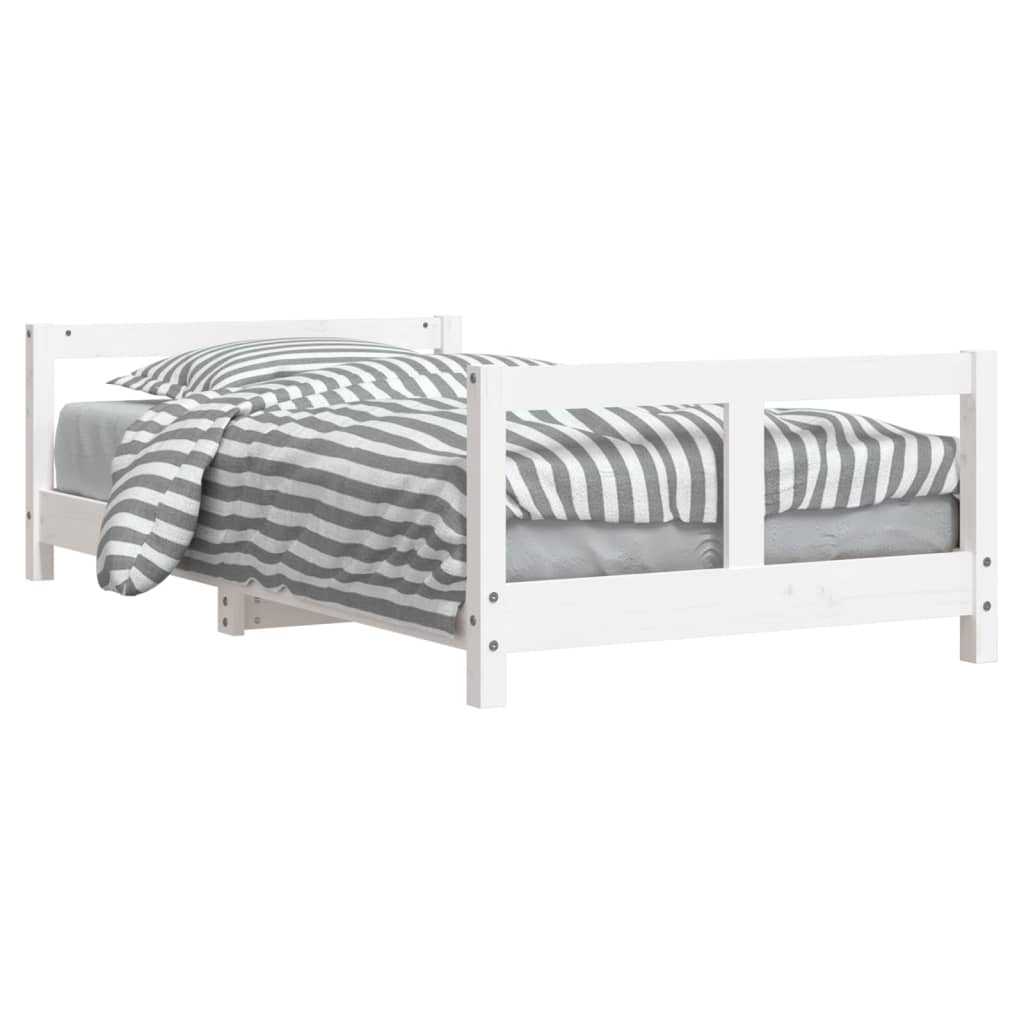 Kinderbedframe 80x160 cm massief grenenhout