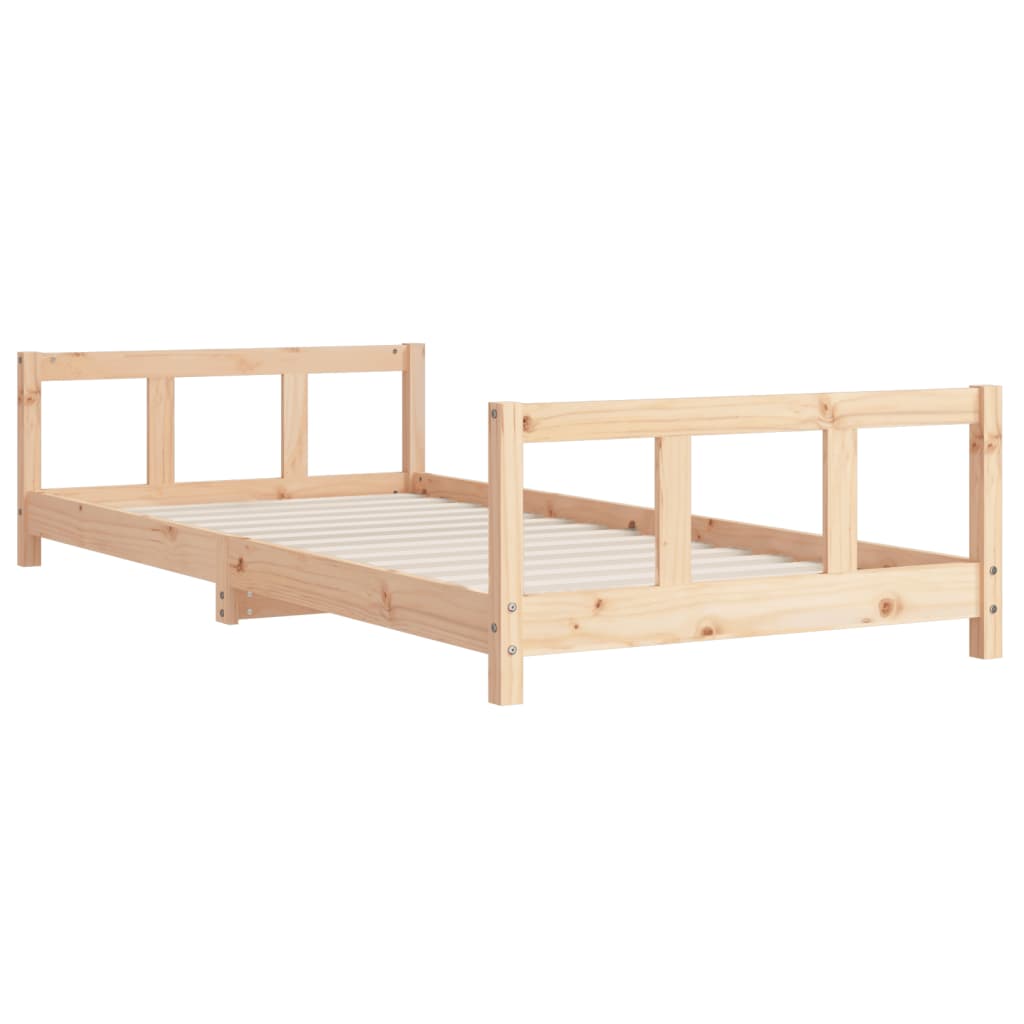 Kinderbedframe 80x160 cm massief grenenhout