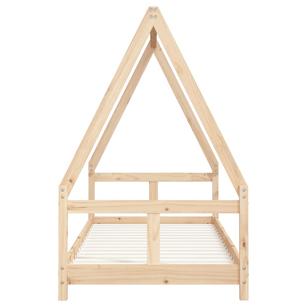 Kinderbedframe 90x200 cm massief grenenhout