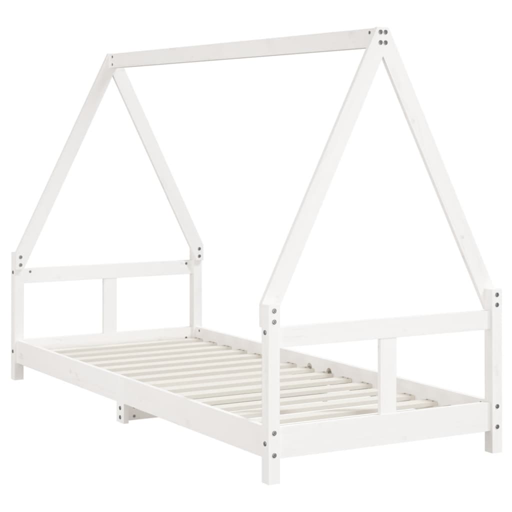 Kinderbedframe 90x200 cm massief grenenhout