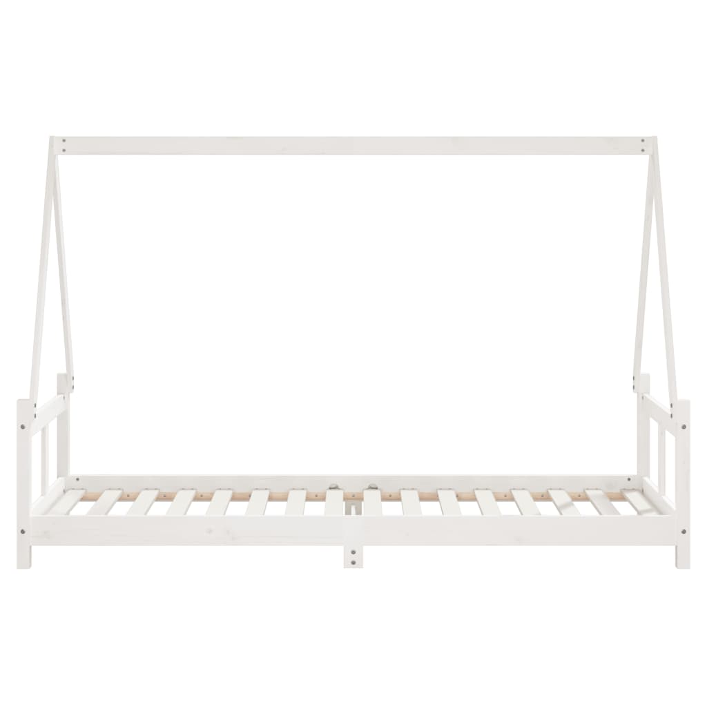 Kinderbedframe 90x200 cm massief grenenhout