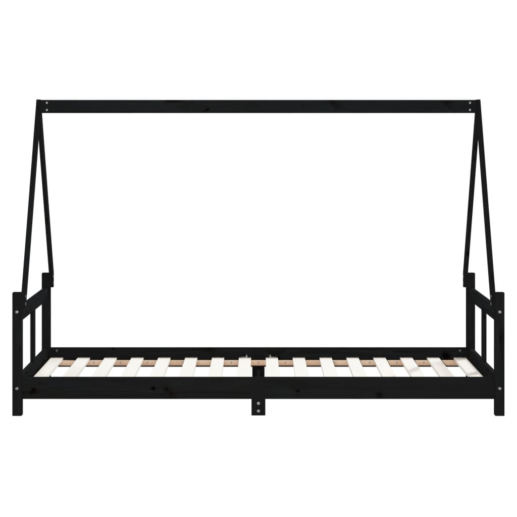 Kinderbedframe 90x200 cm massief grenenhout