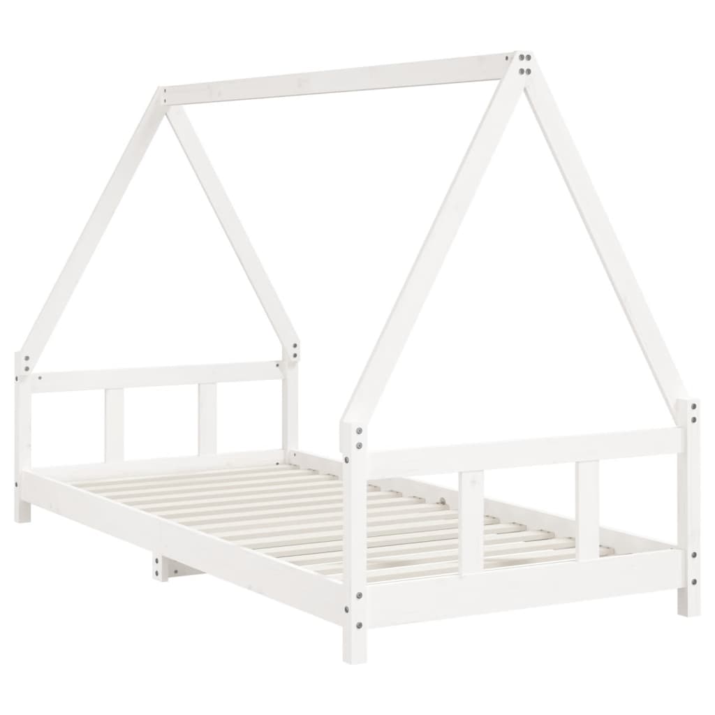 Kinderbedframe 90x200 cm massief grenenhout