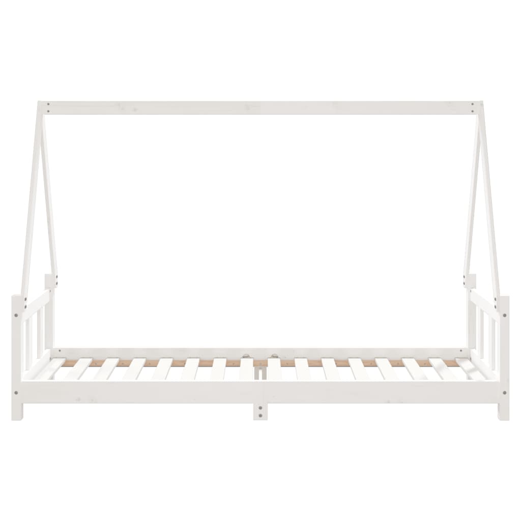 Kinderbedframe 90x200 cm massief grenenhout