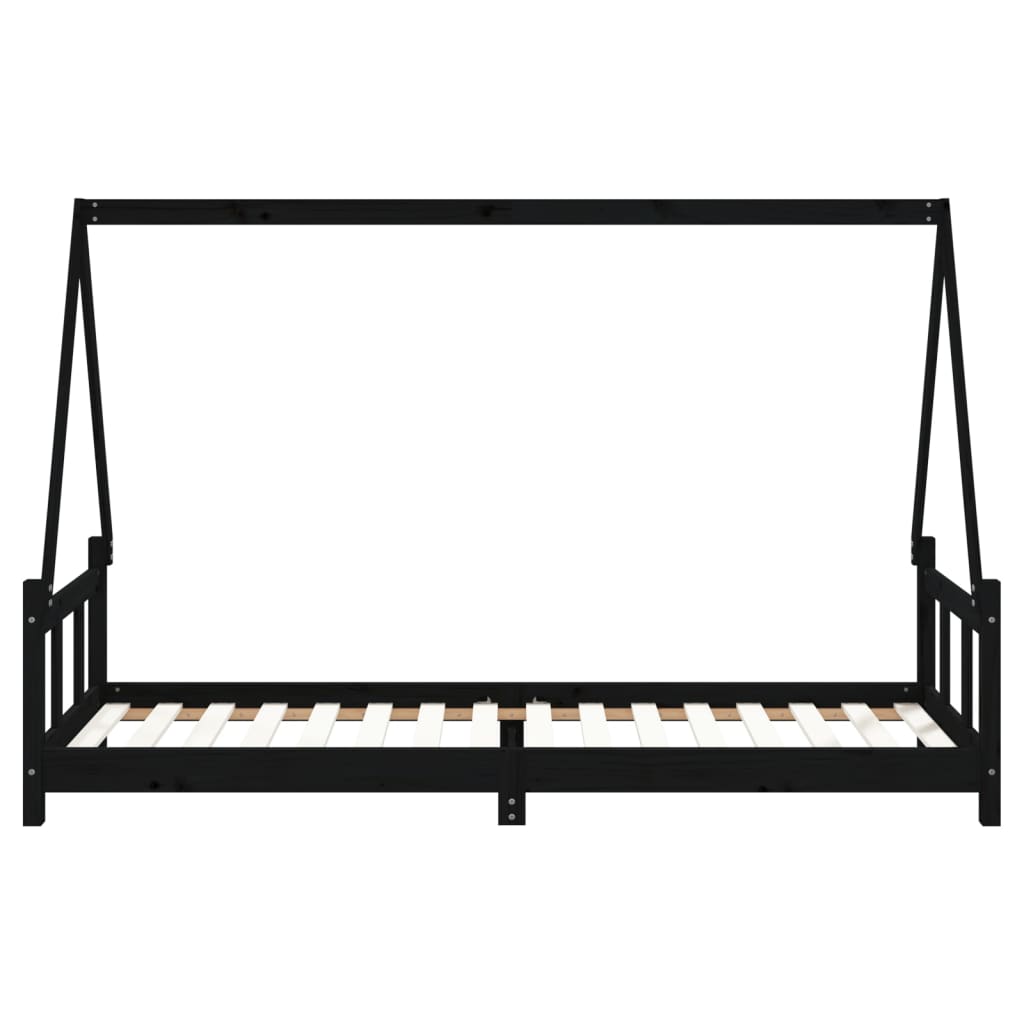 Kinderbedframe 90x200 cm massief grenenhout