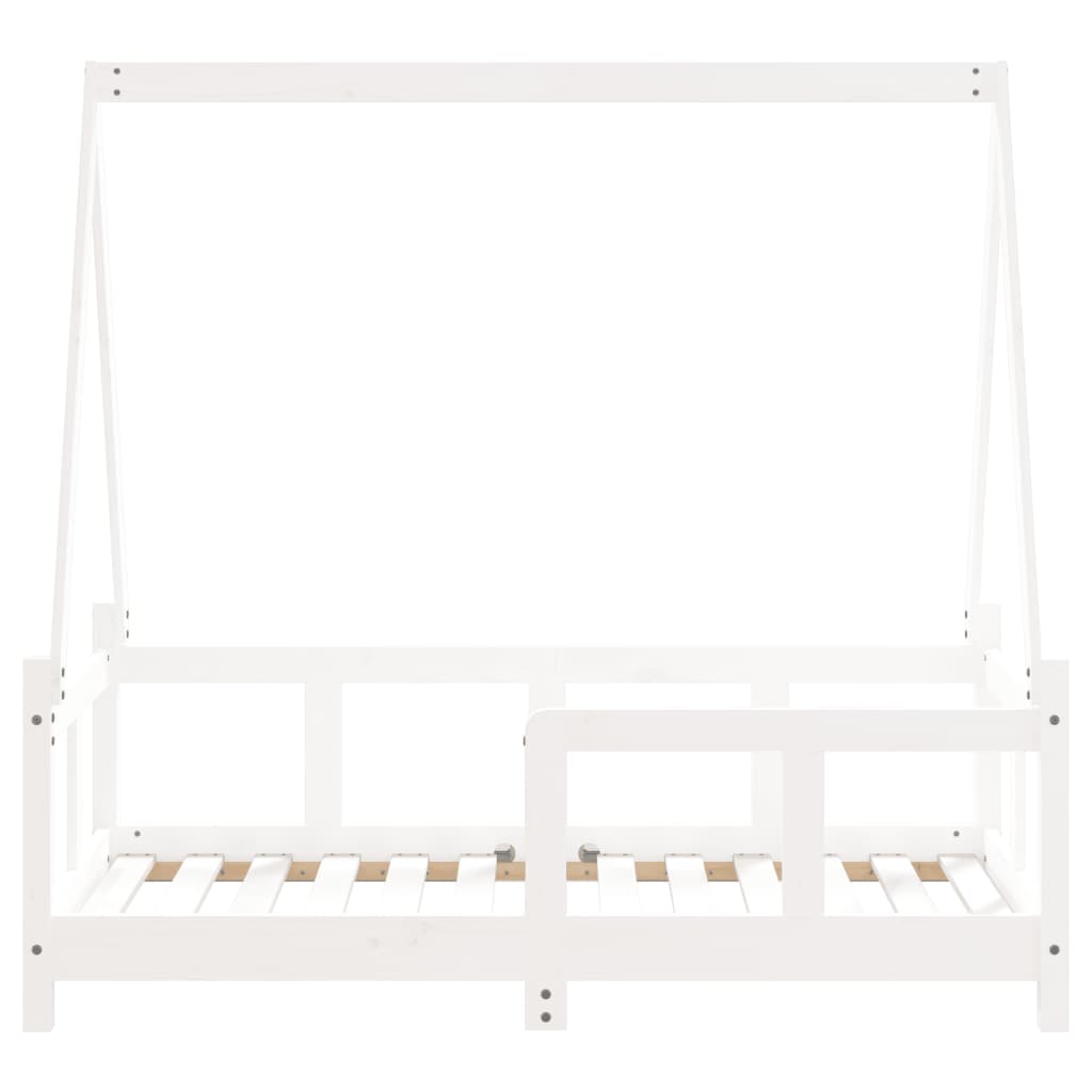 Kinderbedframe 90x200 cm massief grenenhout