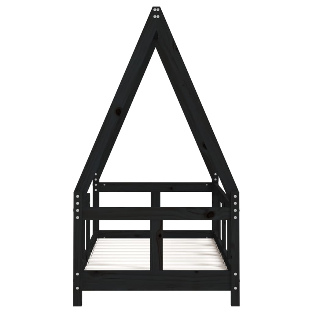 Kinderbedframe 90x200 cm massief grenenhout