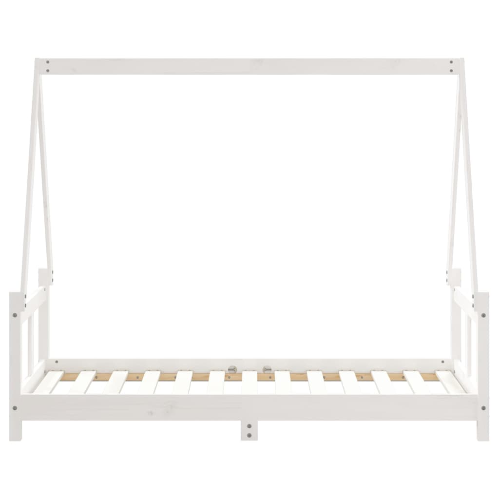 Kinderbedframe 90x200 cm massief grenenhout