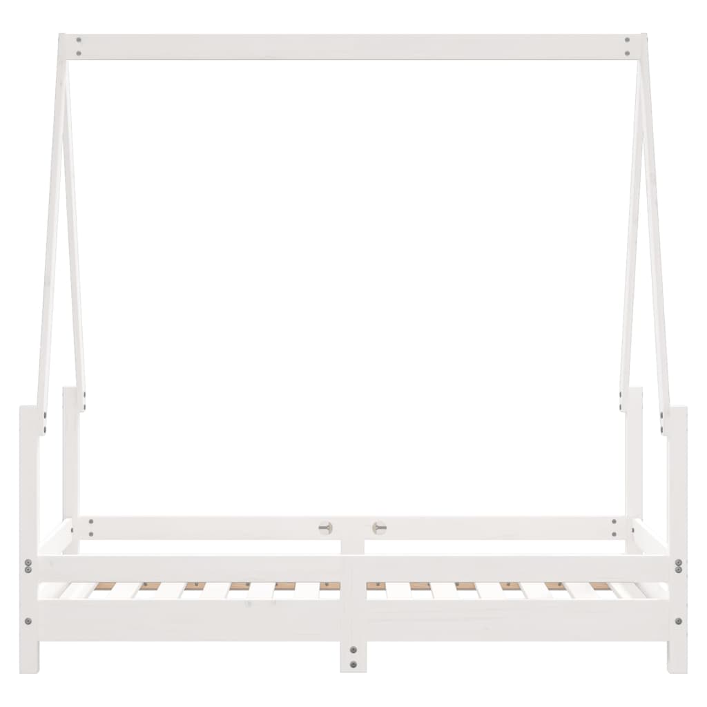 Kinderbedframe 80x160 cm massief grenenhout