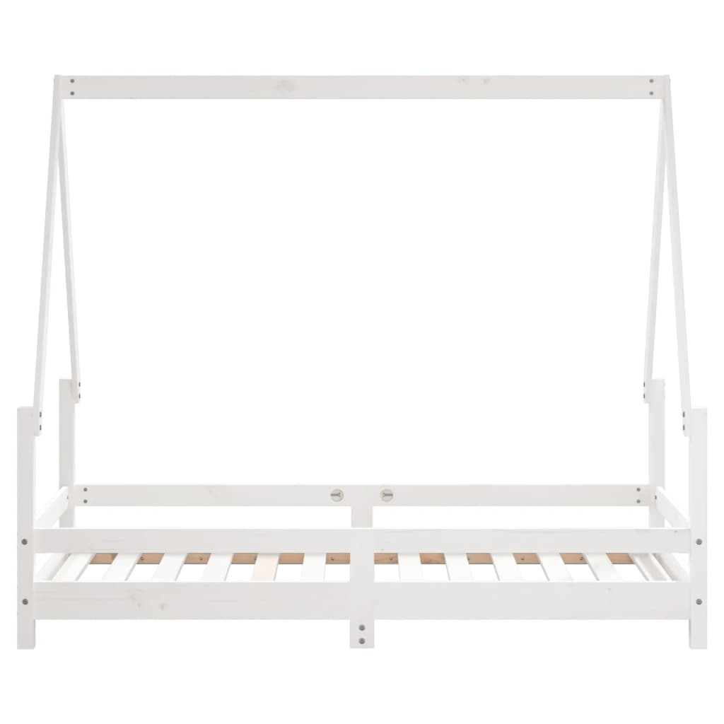 Kinderbedframe 80x160 cm massief grenenhout