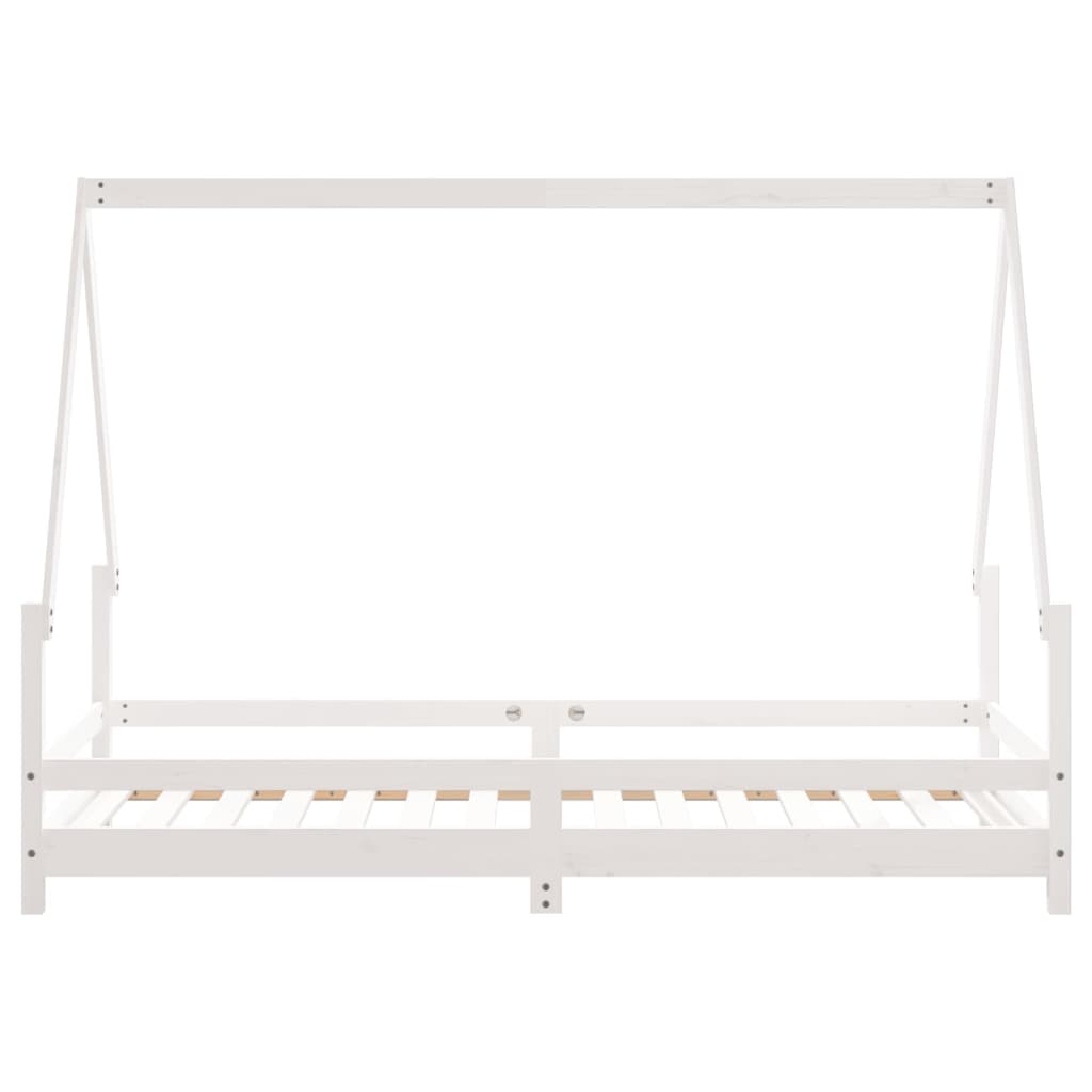 Kinderbedframe 80x160 cm massief grenenhout