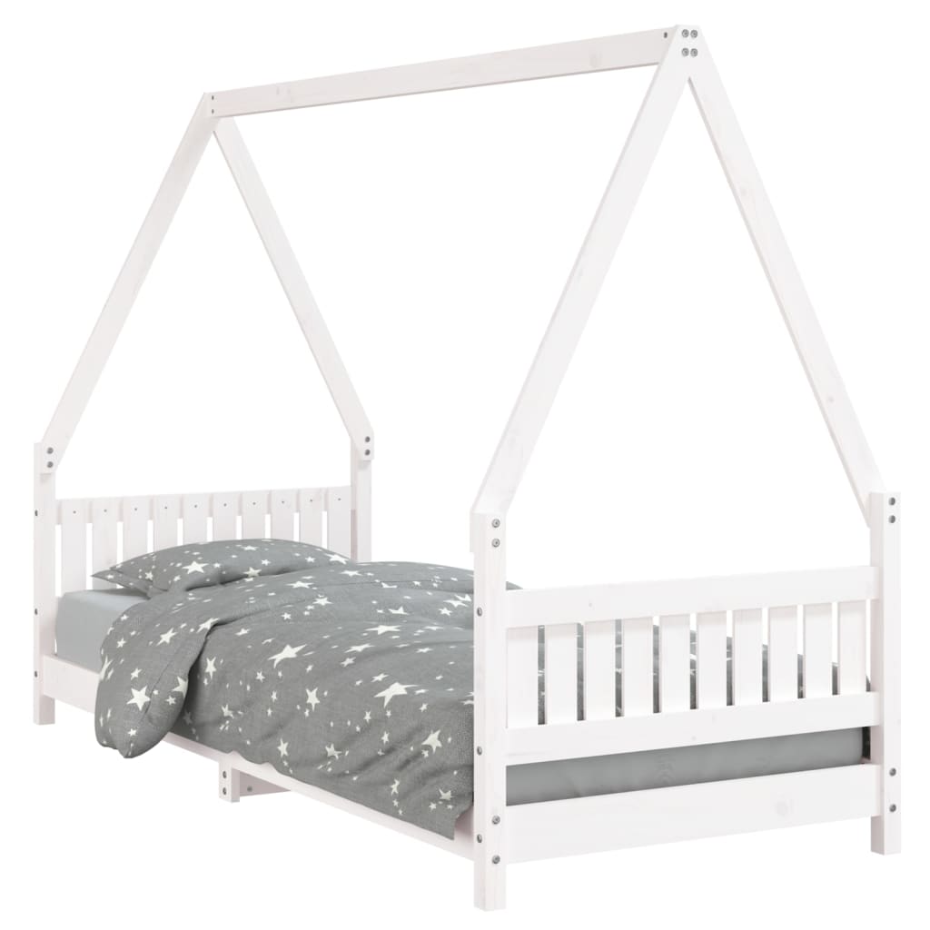 Kinderbedframe 80x200 cm massief grenenhout