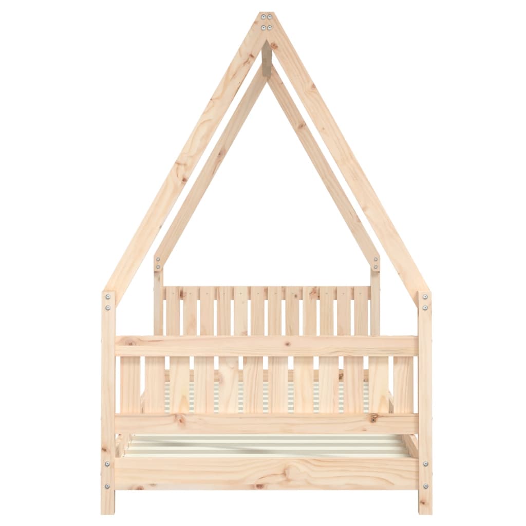 Kinderbedframe 80x200 cm massief grenenhout