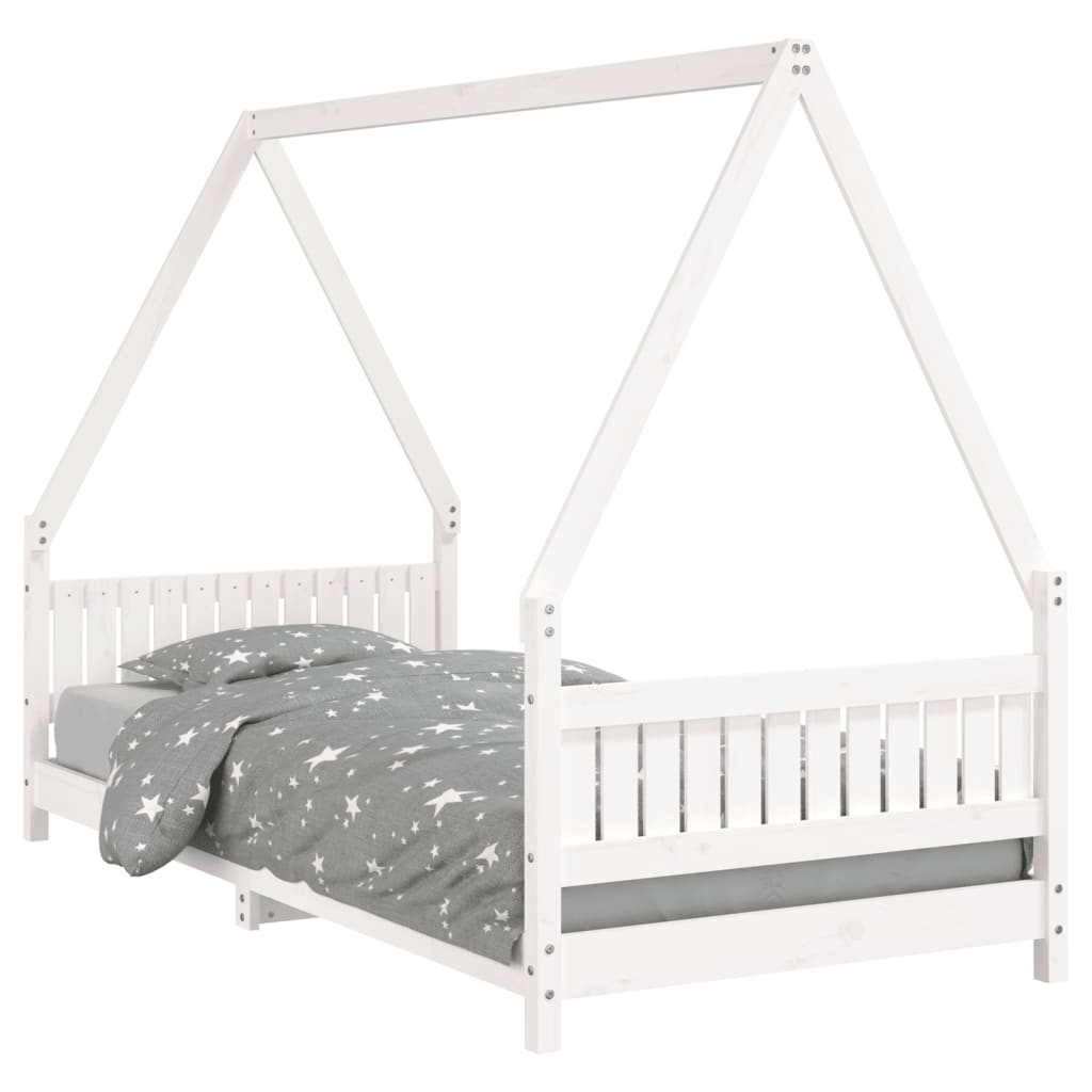 Kinderbedframe 80x200 cm massief grenenhout