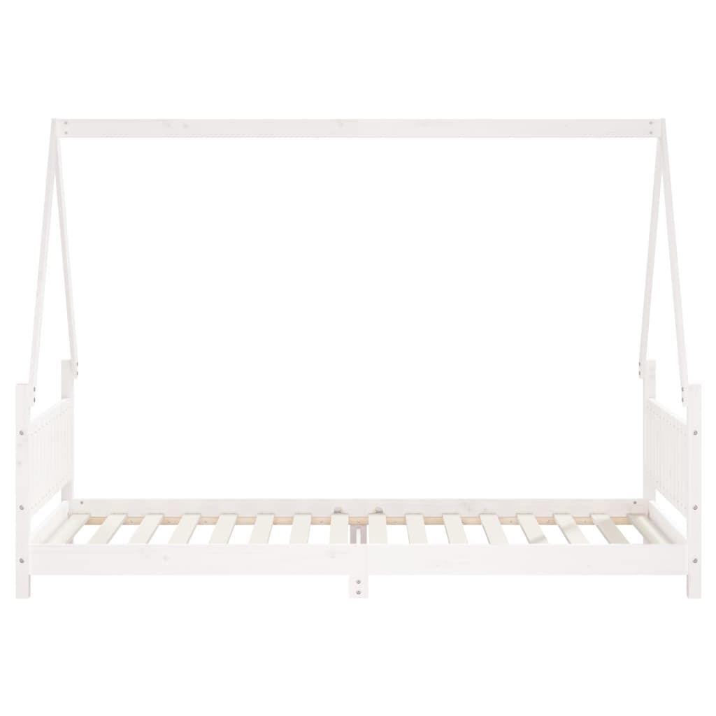 Kinderbedframe 80x200 cm massief grenenhout