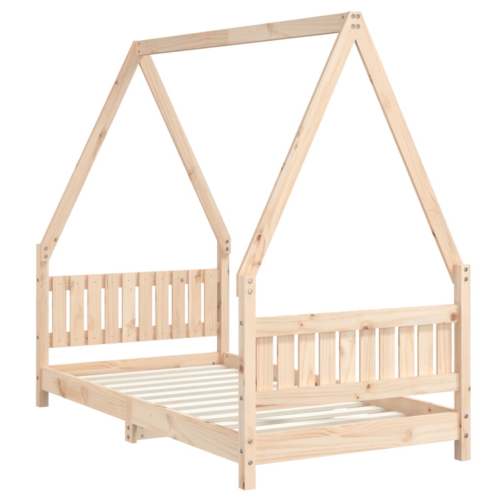 Kinderbedframe 80x200 cm massief grenenhout