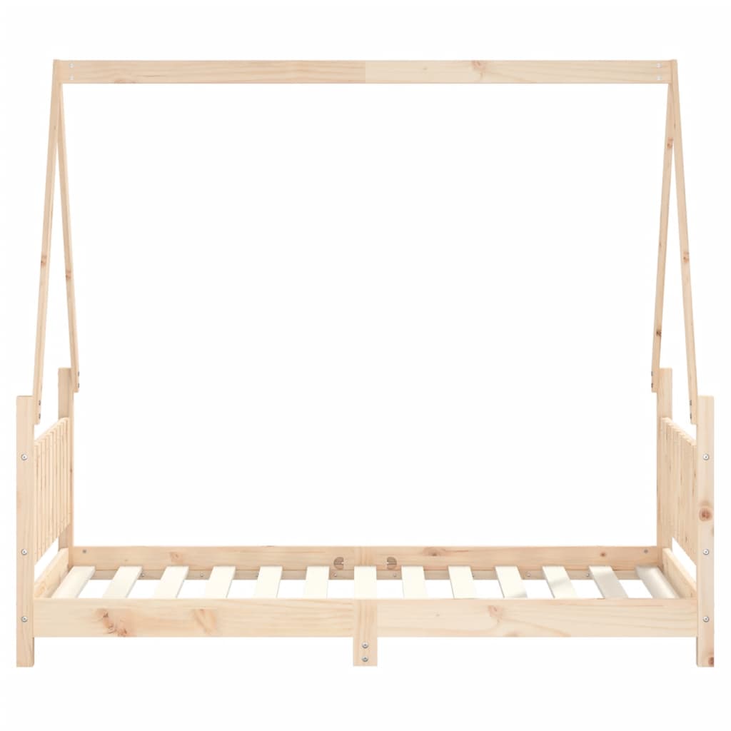 Kinderbedframe 80x200 cm massief grenenhout