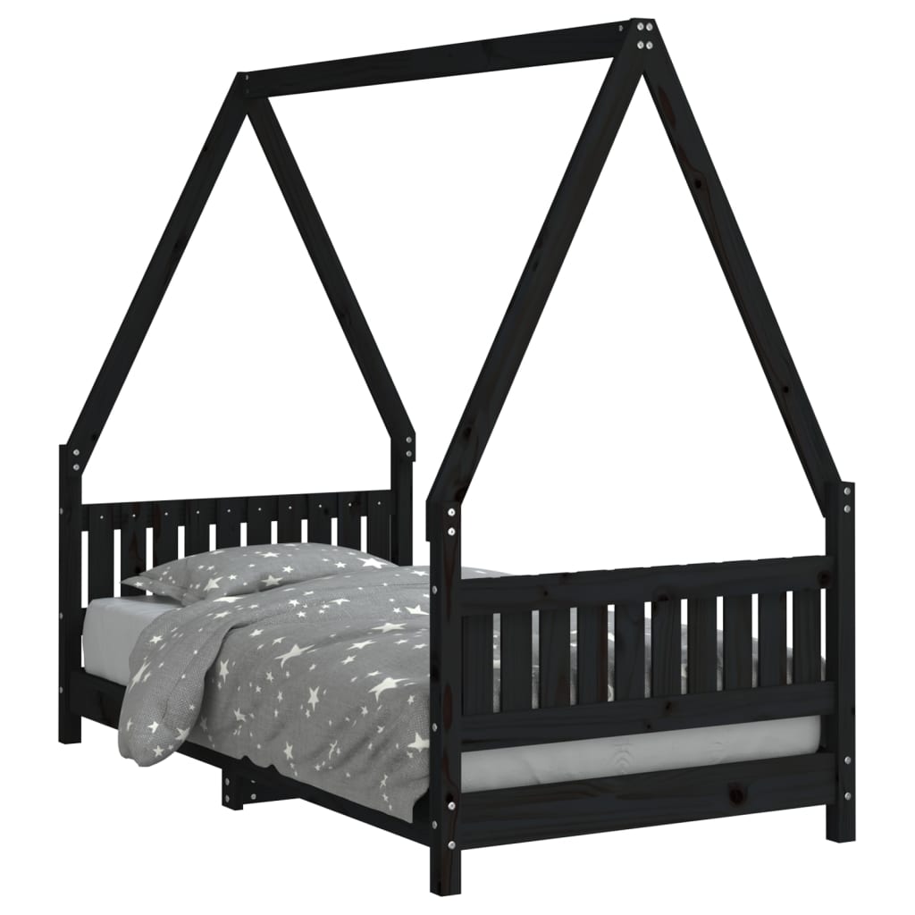 Kinderbedframe 80x200 cm massief grenenhout