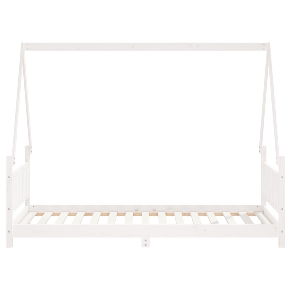 Kinderbedframe 80x200 cm massief grenenhout