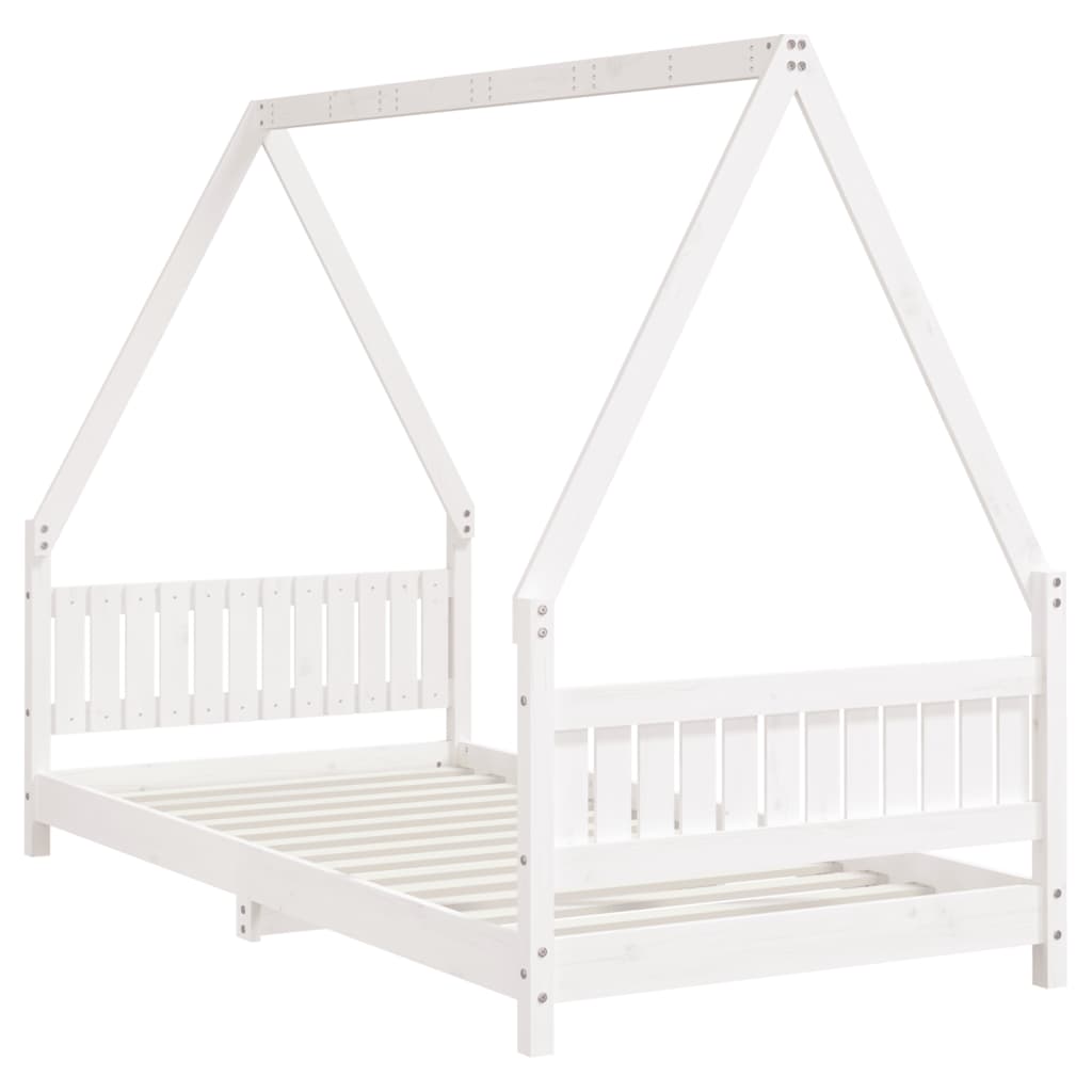 Kinderbedframe 80x200 cm massief grenenhout