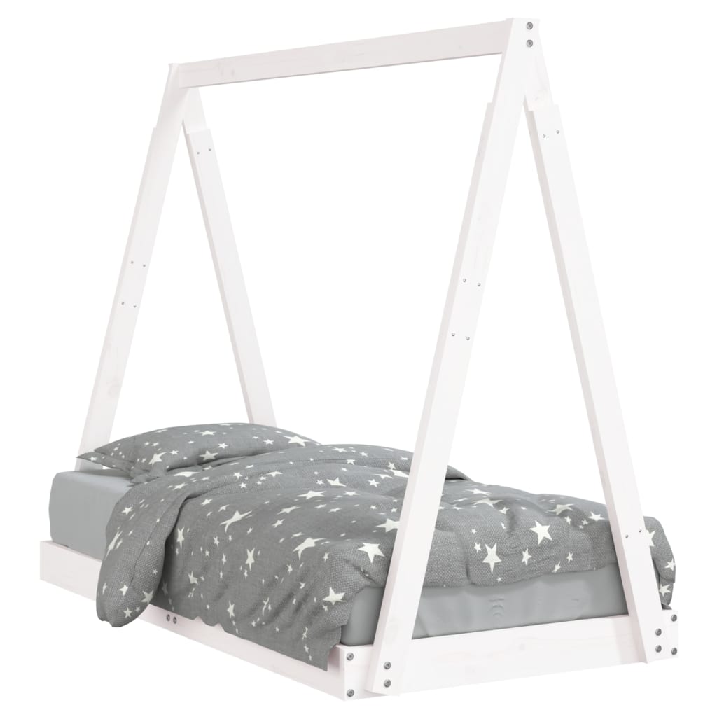 Kinderbedframe 80x200 cm massief grenenhout