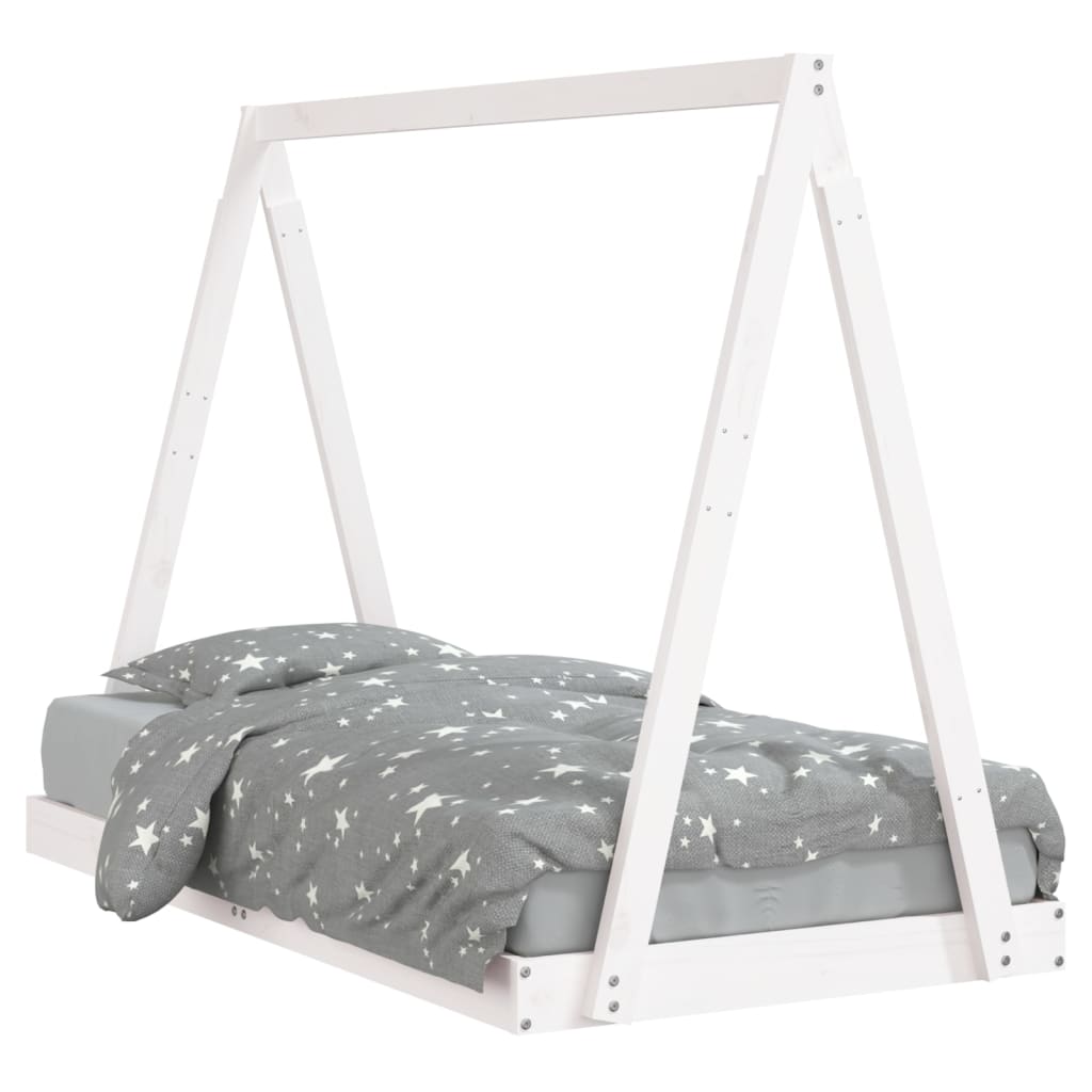 Kinderbedframe 80x200 cm massief grenenhout