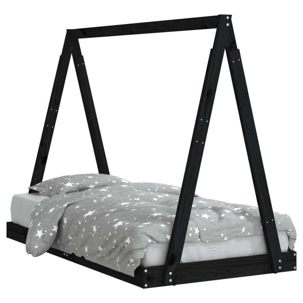 Kinderbedframe 80x200 cm massief grenenhout