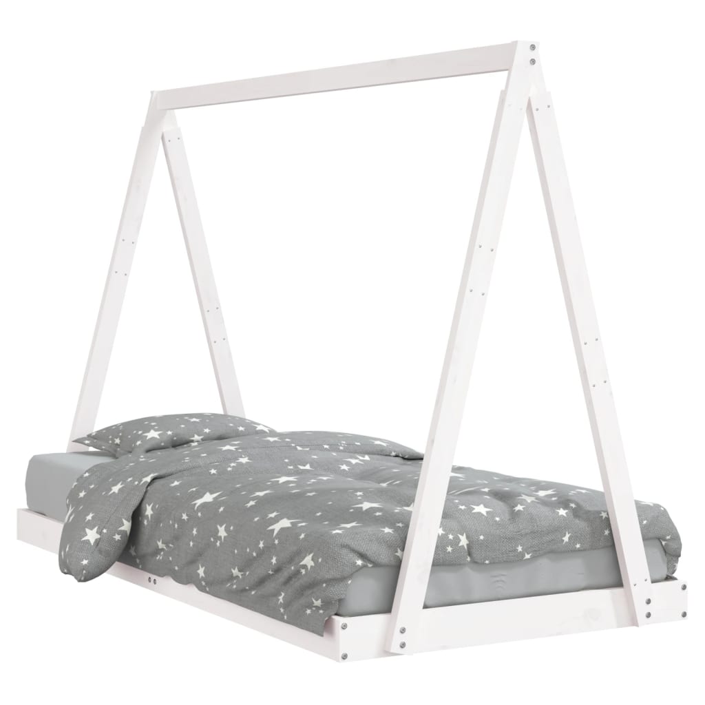 Kinderbedframe 80x200 cm massief grenenhout