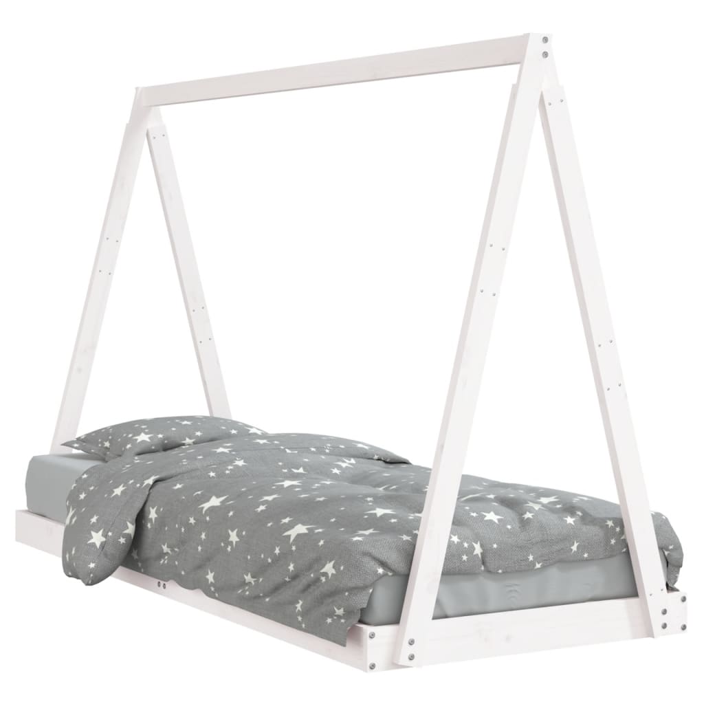 Kinderbedframe 80x200 cm massief grenenhout