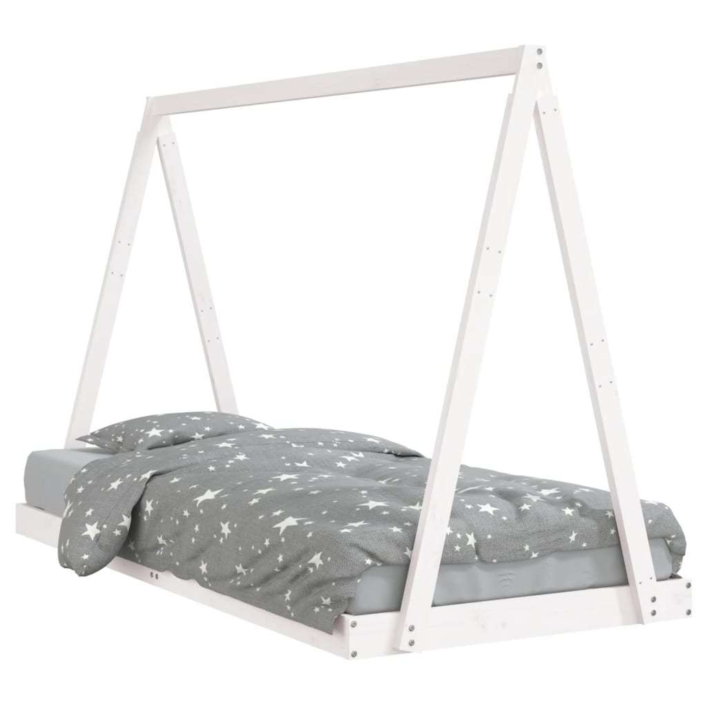 Kinderbedframe 80x200 cm massief grenenhout