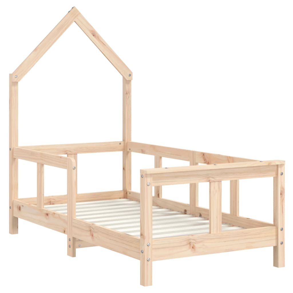 Kinderbedframe 80x160 cm massief grenenhout