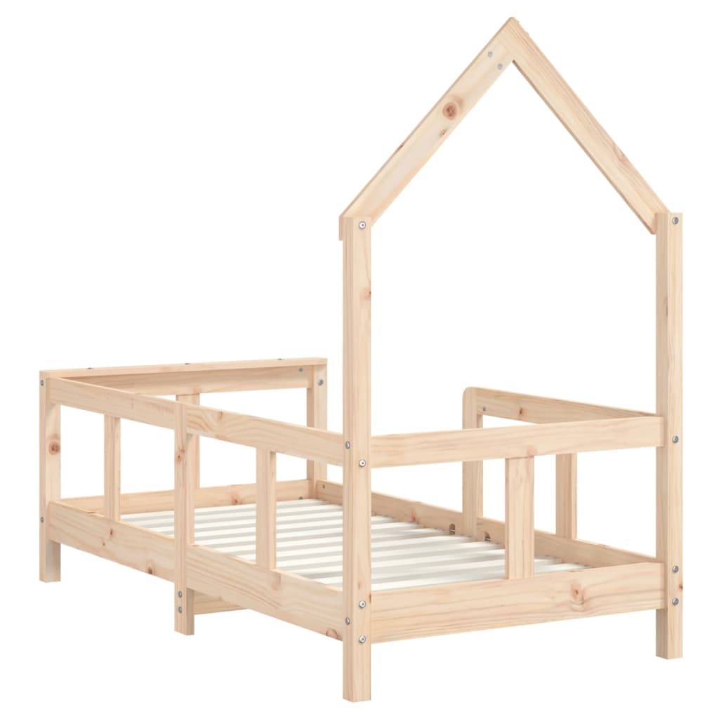 Kinderbedframe 80x160 cm massief grenenhout