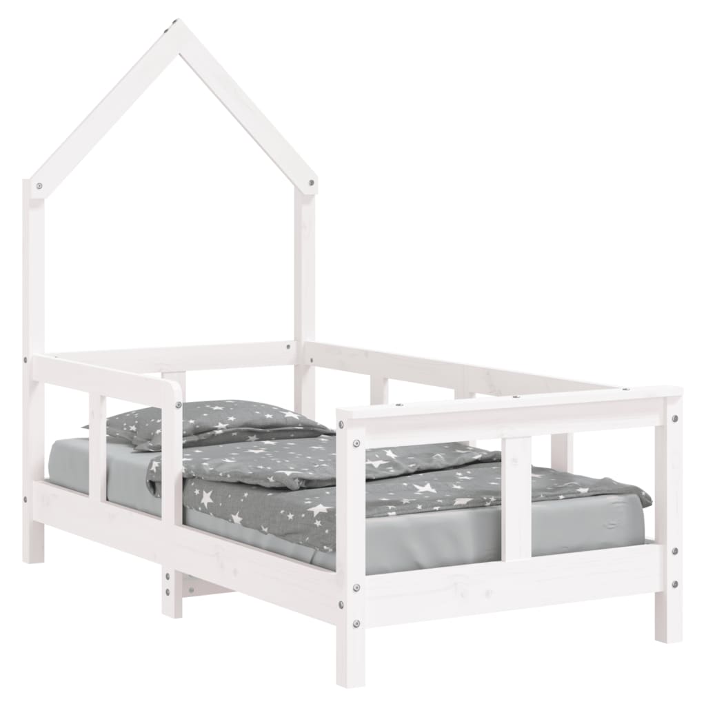 Kinderbedframe 80x160 cm massief grenenhout