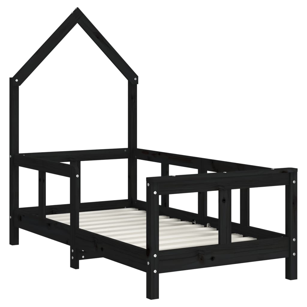 Kinderbedframe 80x160 cm massief grenenhout