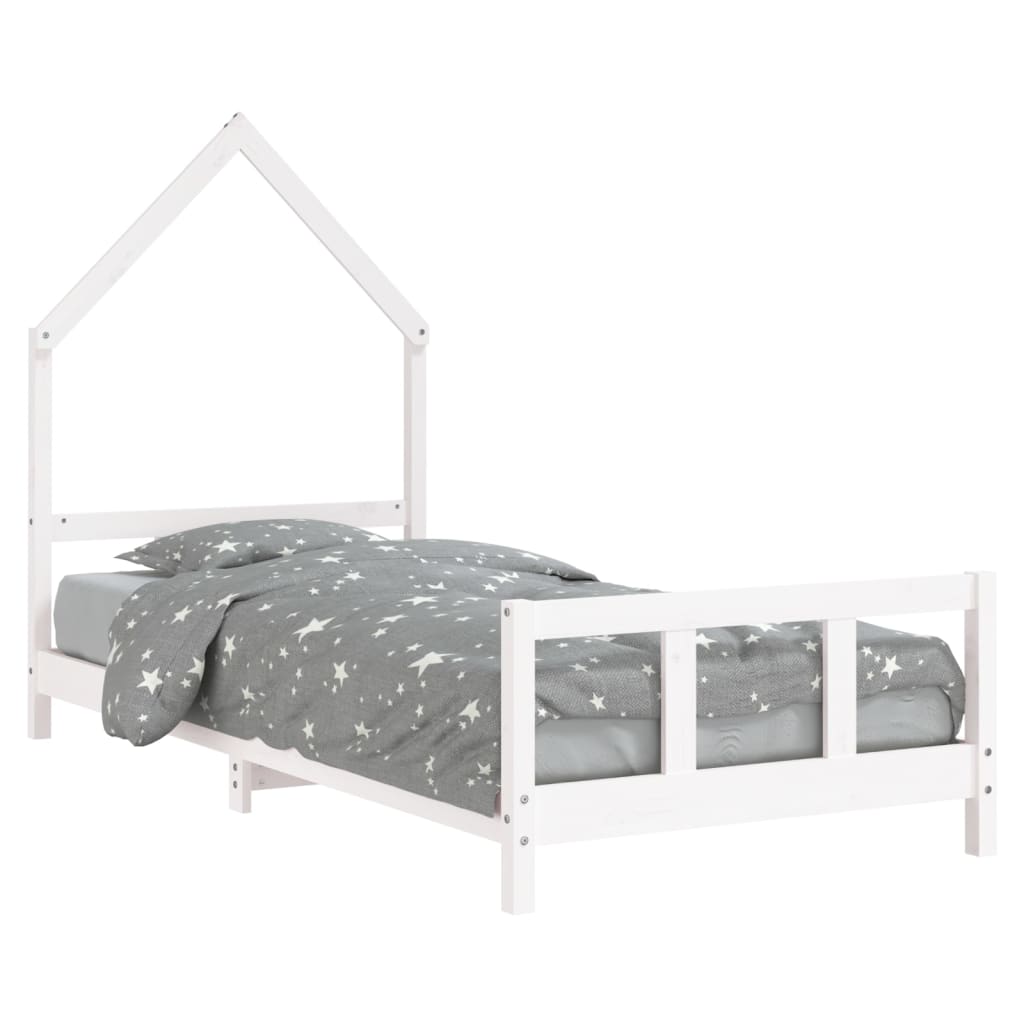 Kinderbedframe 80x160 cm massief grenenhout