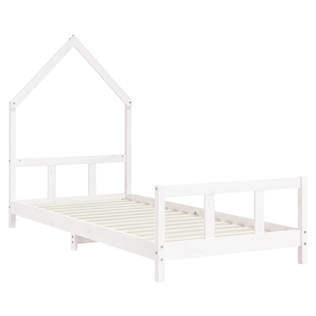 Kinderbedframe 80x160 cm massief grenenhout