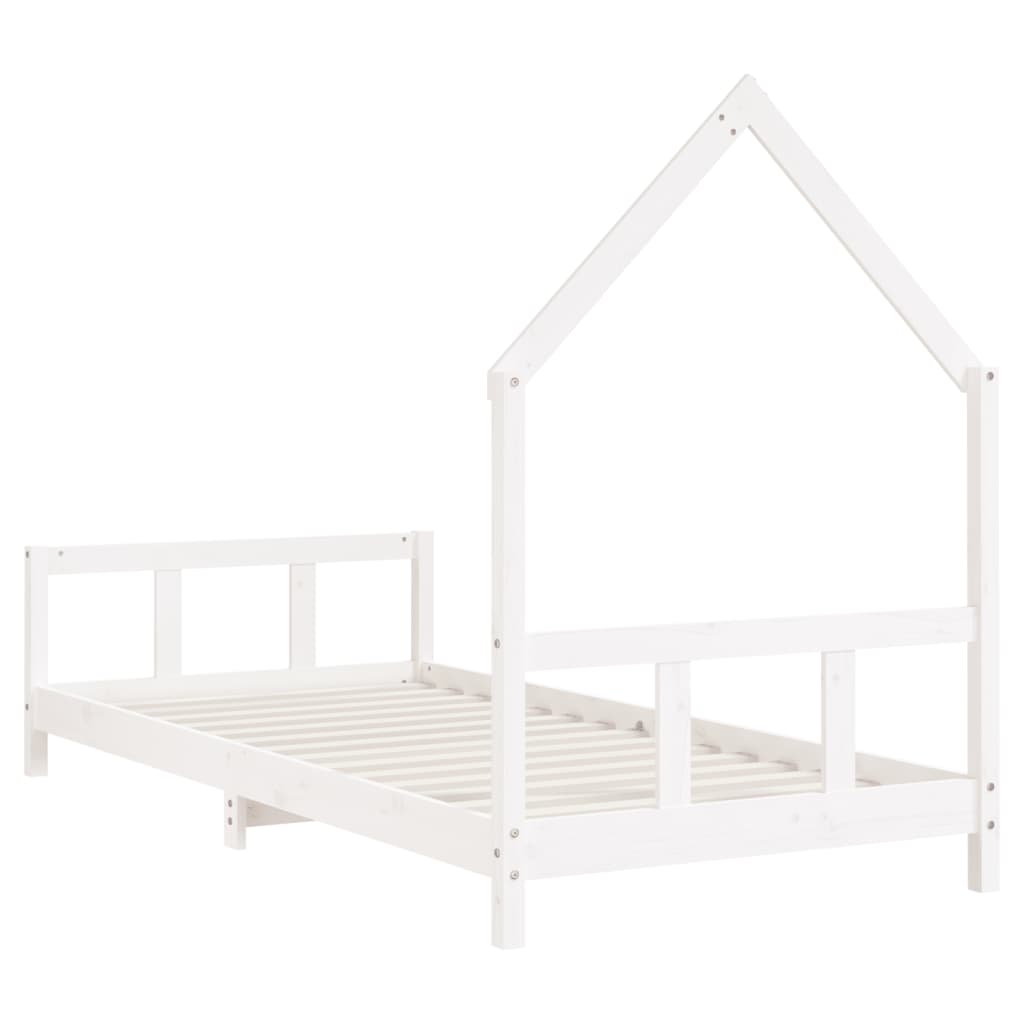 Kinderbedframe 80x160 cm massief grenenhout