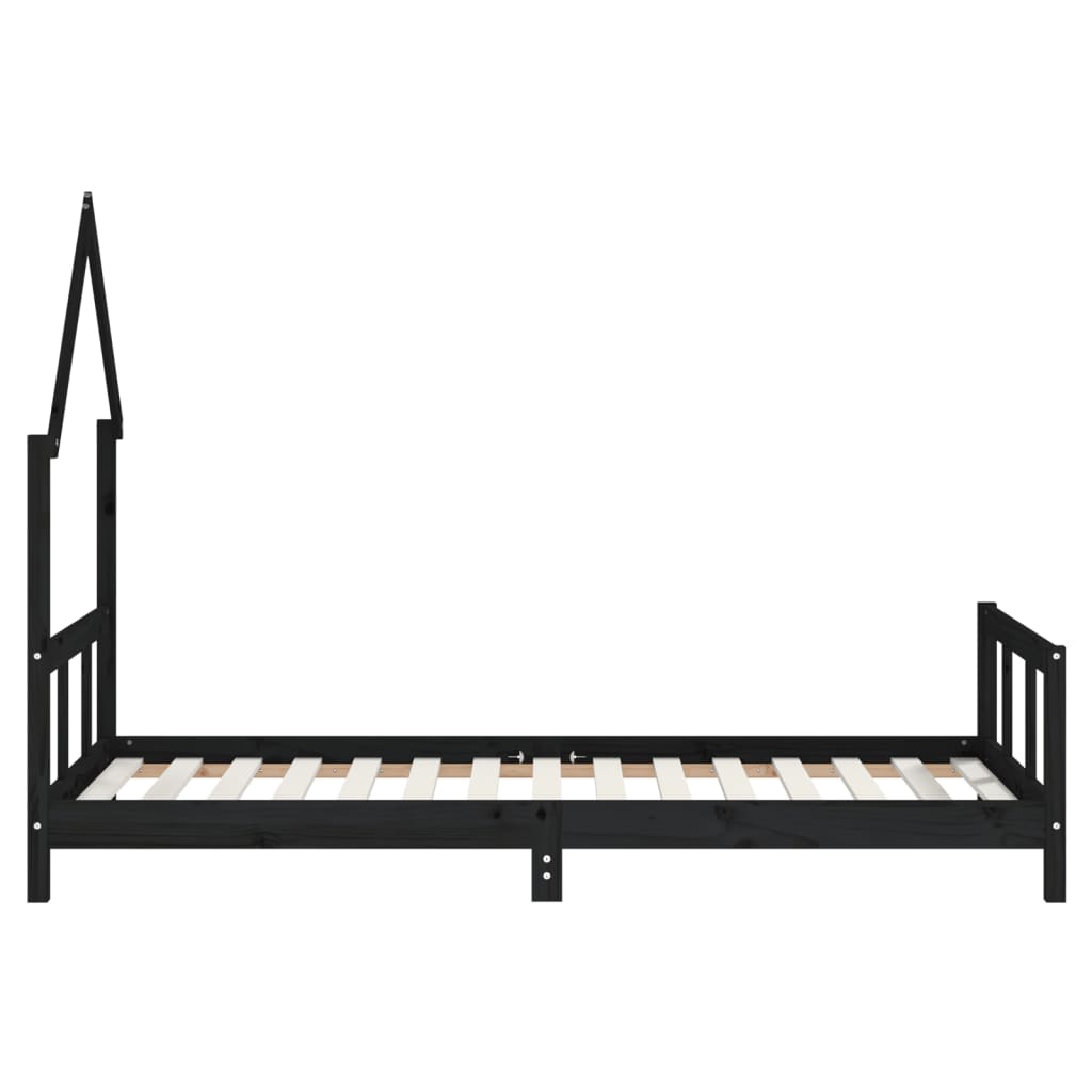 Kinderbedframe 80x160 cm massief grenenhout