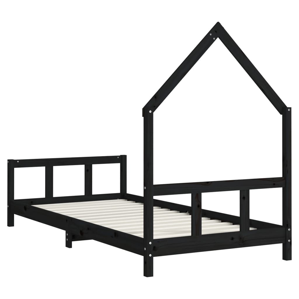 Kinderbedframe 80x160 cm massief grenenhout