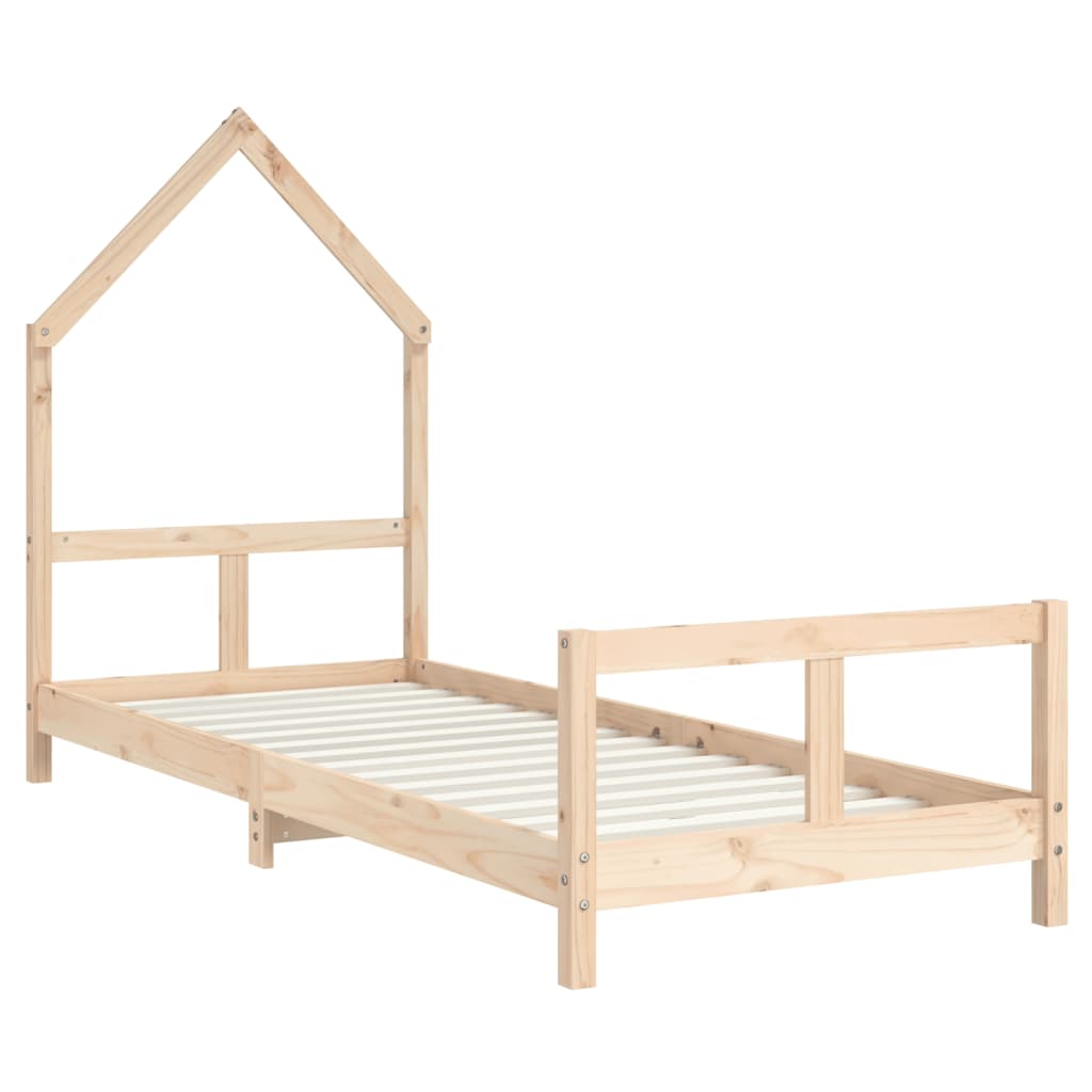 Kinderbedframe 80x160 cm massief grenenhout