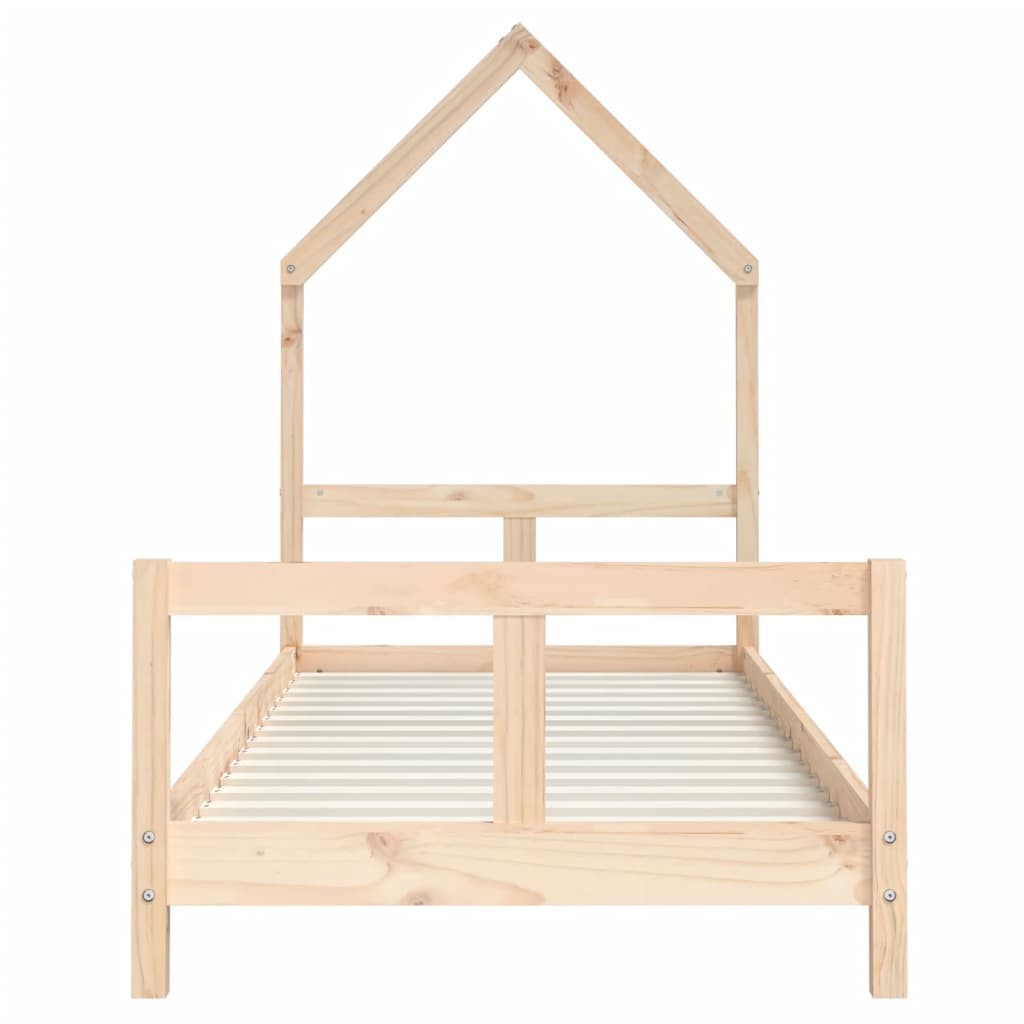 Kinderbedframe 80x160 cm massief grenenhout