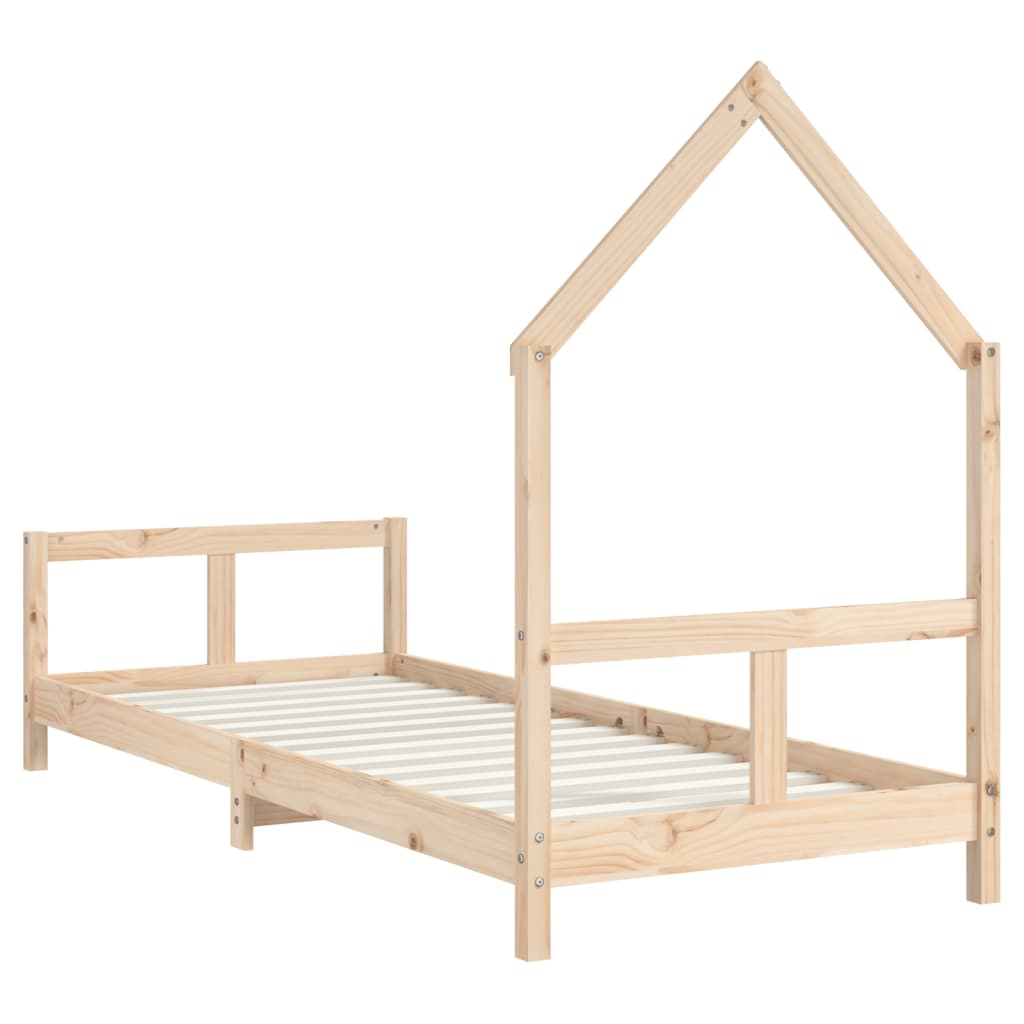 Kinderbedframe 80x160 cm massief grenenhout