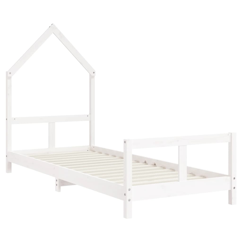 Kinderbedframe 80x160 cm massief grenenhout