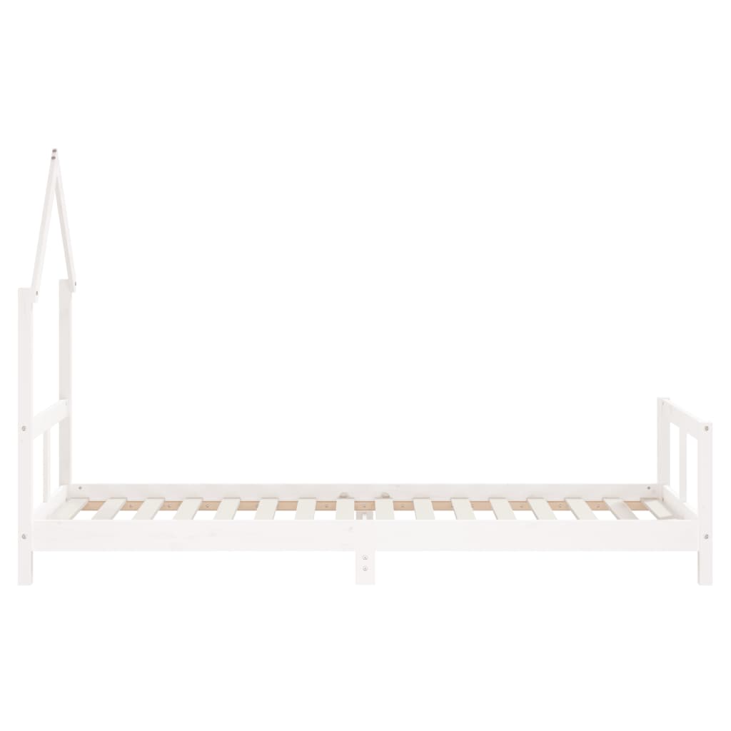 Kinderbedframe 80x160 cm massief grenenhout