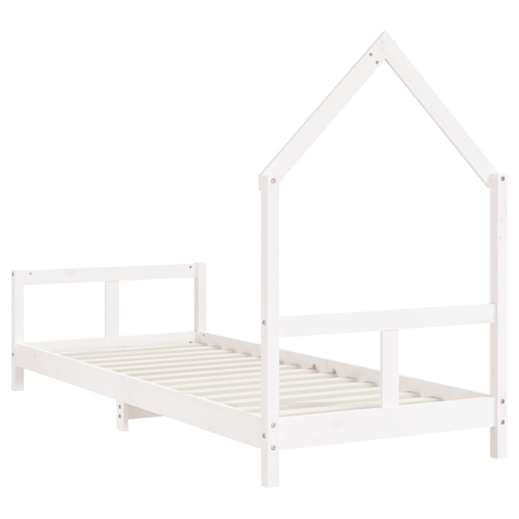 Kinderbedframe 80x160 cm massief grenenhout