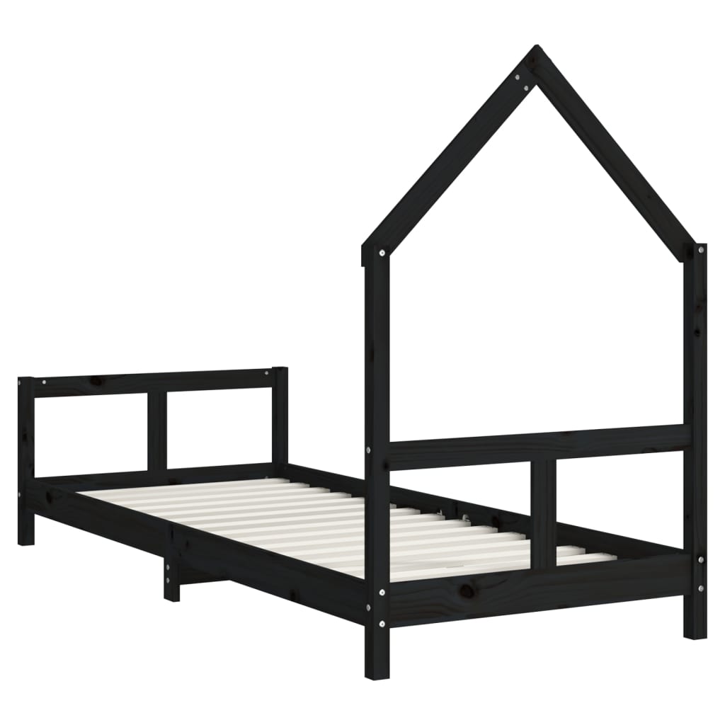 Kinderbedframe 80x160 cm massief grenenhout