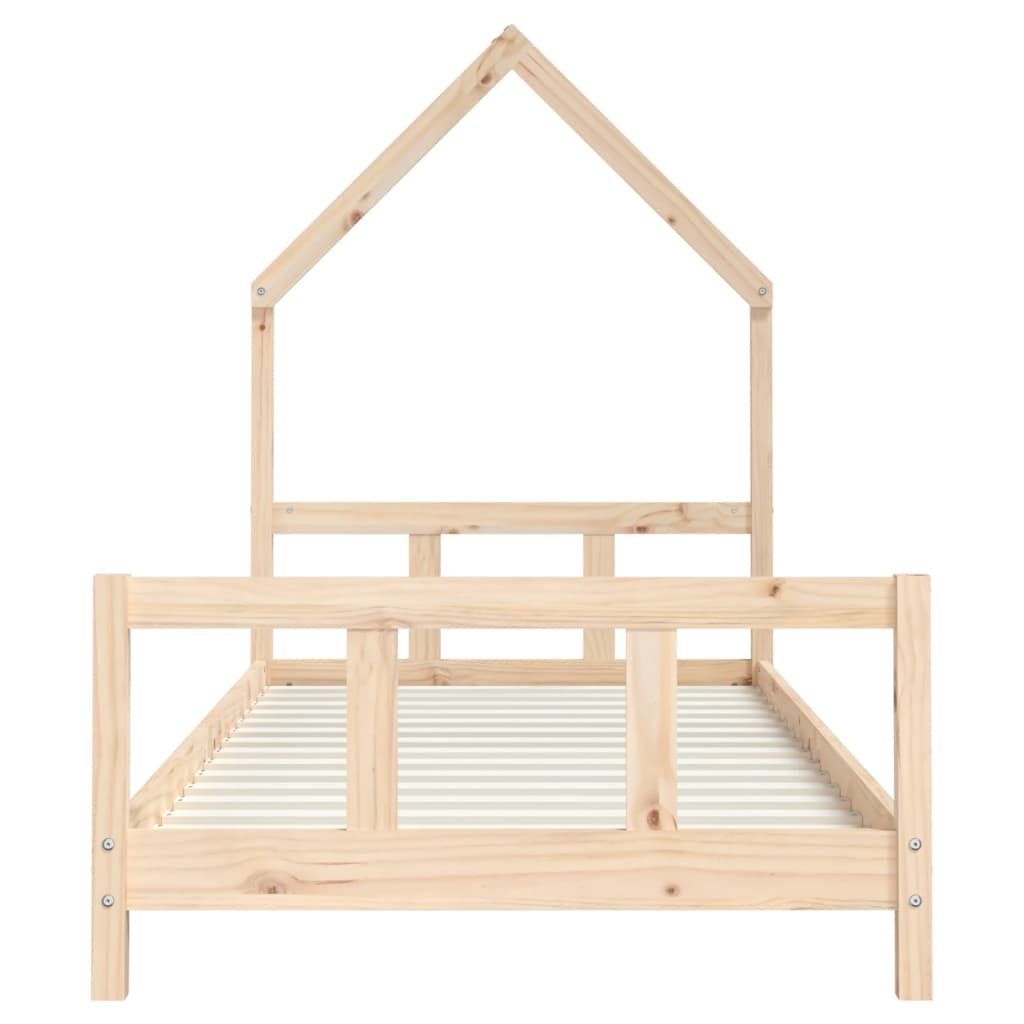 Kinderbedframe 80x160 cm massief grenenhout