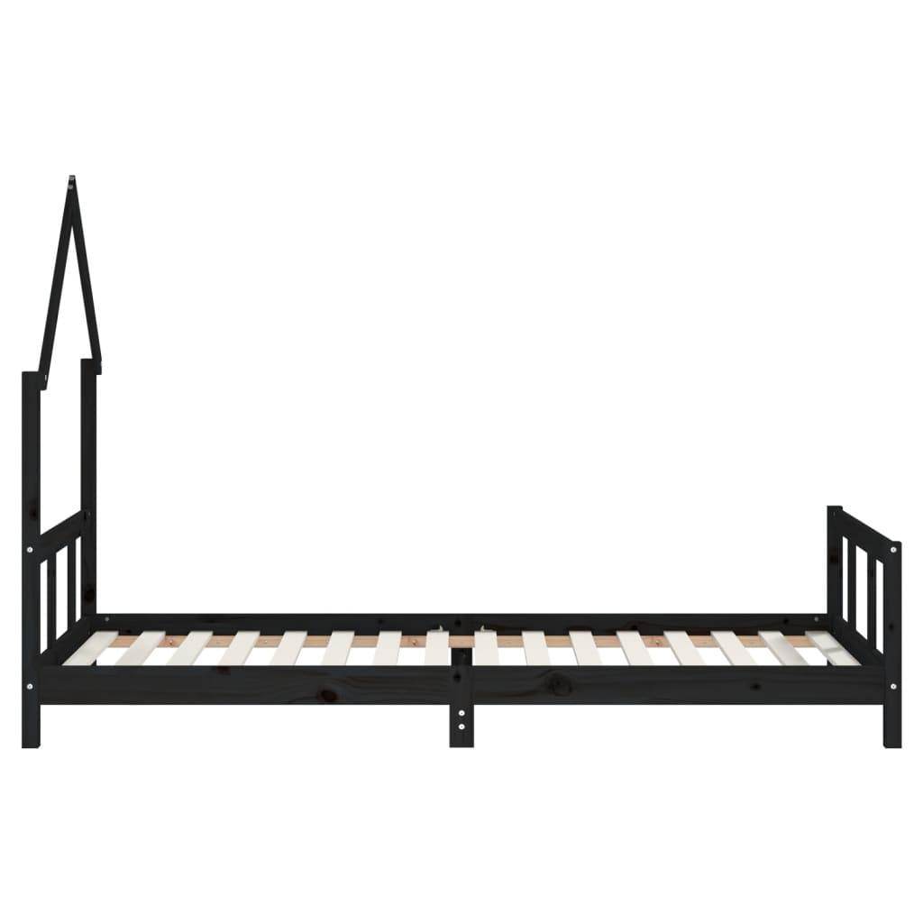 Kinderbedframe 80x160 cm massief grenenhout